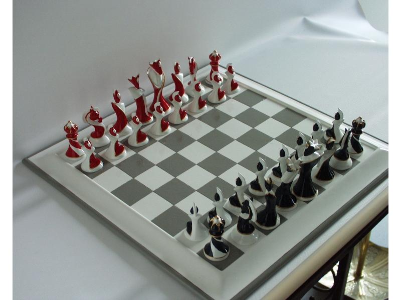 onbetaald schuld Struikelen Bordspel - schaakspel modern - schaken - 41 x 41 cm - trendybywave.nl