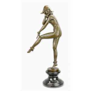 Harlequinade - Britse komedie - Bronzen beeld