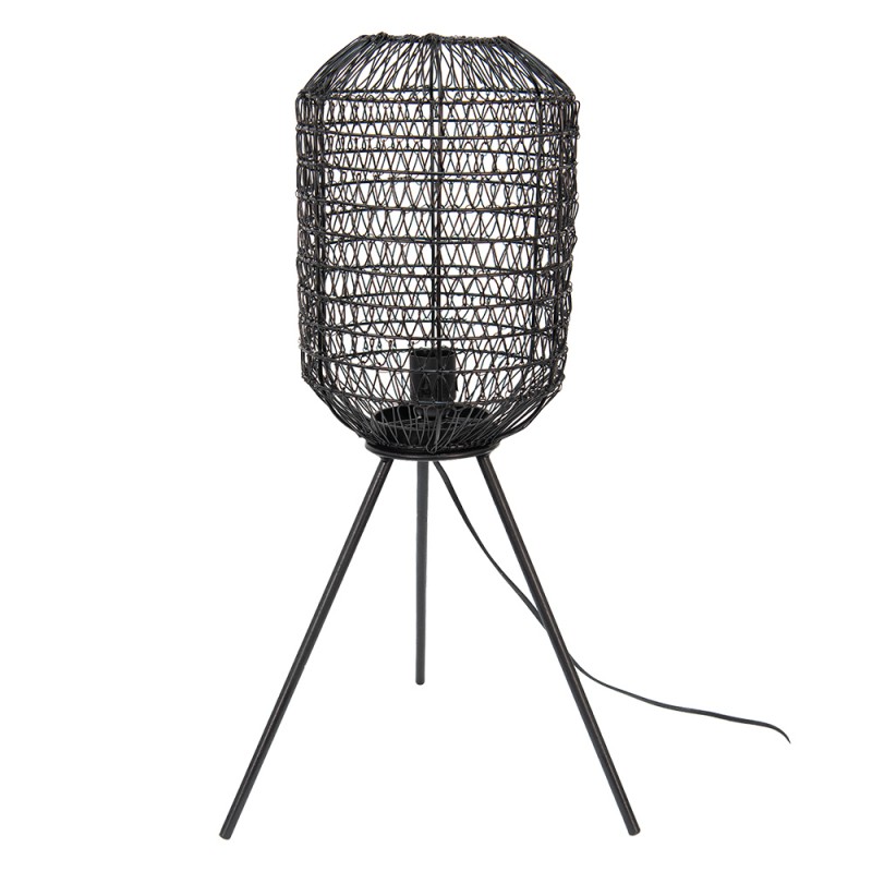 Vloerlamp Ø 21x63 cm  - zwart ijzer Staande Lamp - Image 2