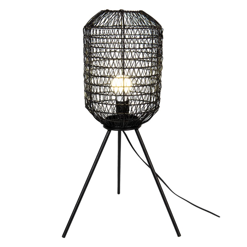 Vloerlamp Ø 21x63 cm  - zwart ijzer Staande Lamp - Image 3