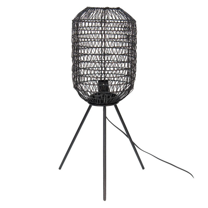 Vloerlamp Ø 21x63 cm  - zwart ijzer Staande Lamp