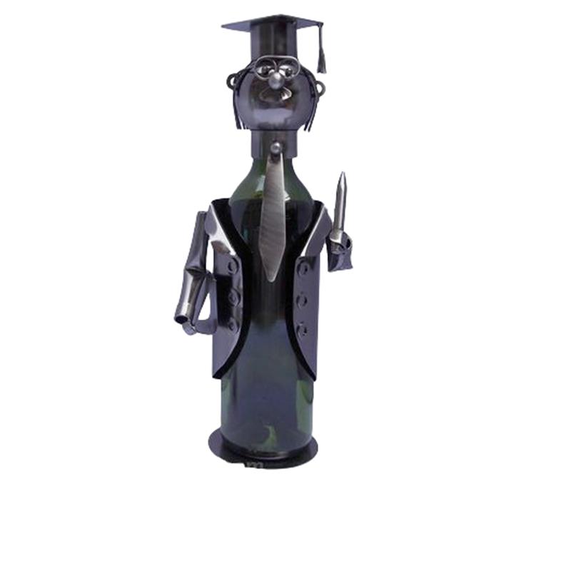 Wijnhouder - "Graduate" - IJzer - 23 cm H