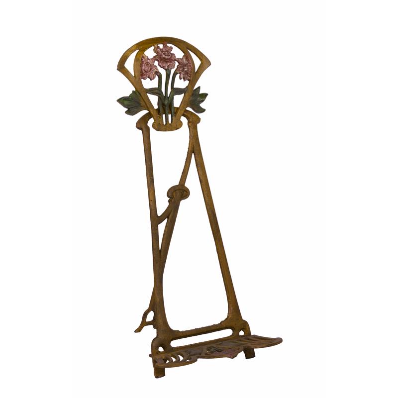 Schildersezel - Gietijzeren standaard - Art Nouveau - 42,5 cm H