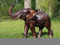 Tuinbeeld - bronzen beeld - Baby olifant
