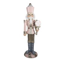 Kerstdecoratie Notenkraker 56*48*178 cm Roze Kunststof Decoratief Figuur