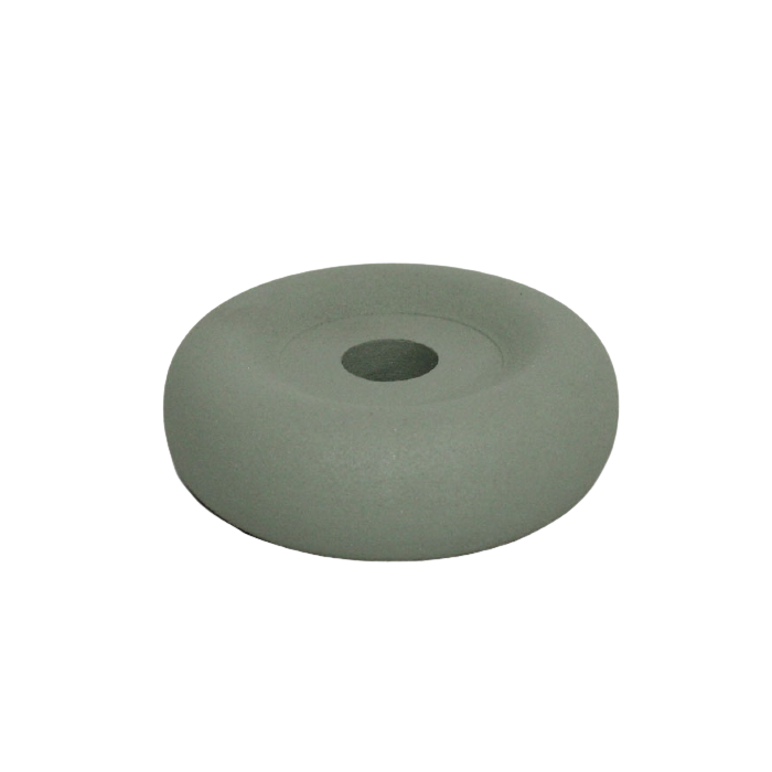 Kandelaar - Branded by - kandelaar Disk jade - 10 cm rond