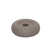 Kandelaar - Branded by - kandelaar Disk taupe - 3.5 cm rond