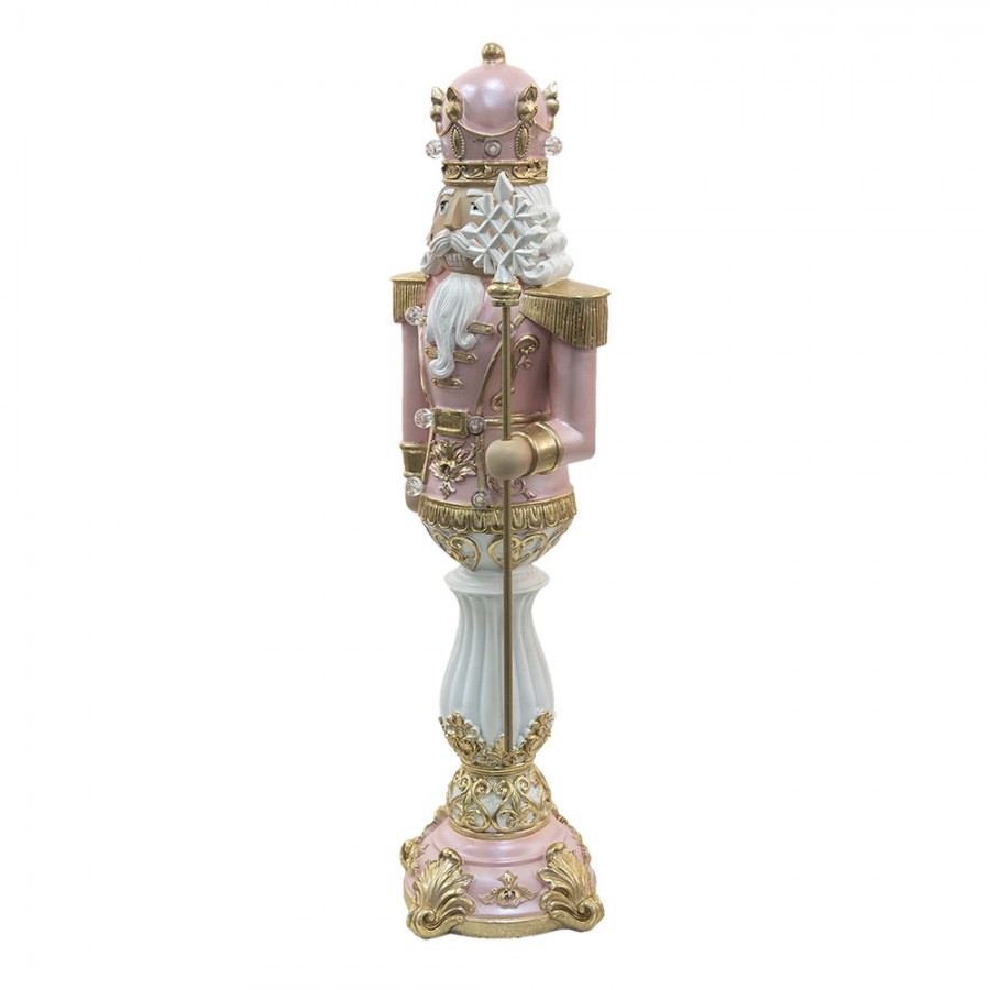 Kerstdecoratie Notenkraker 21*20*67 cm Roze Kunststof Decoratief Figuur Decoratieve Accessoires Woonaccessoires - Image 2