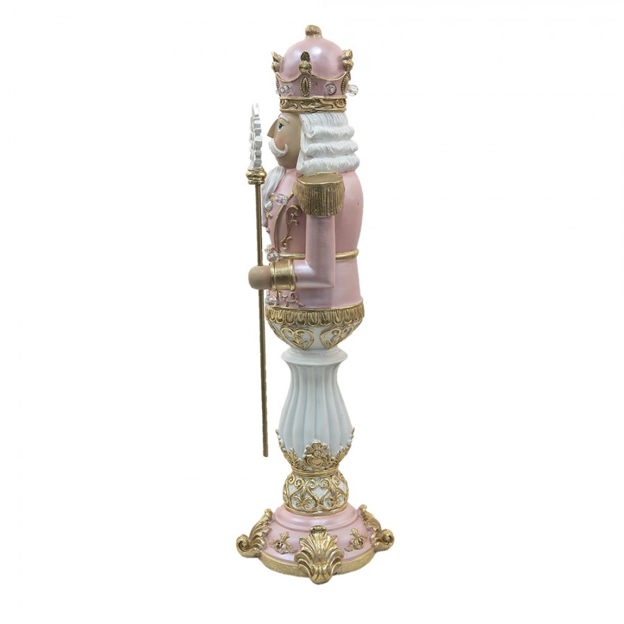 Kerstdecoratie Notenkraker 21*20*67 cm Roze Kunststof Decoratief Figuur Decoratieve Accessoires Woonaccessoires - Image 3