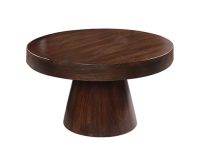 Bijzettafel  walnoot houten tafel  by Mooss