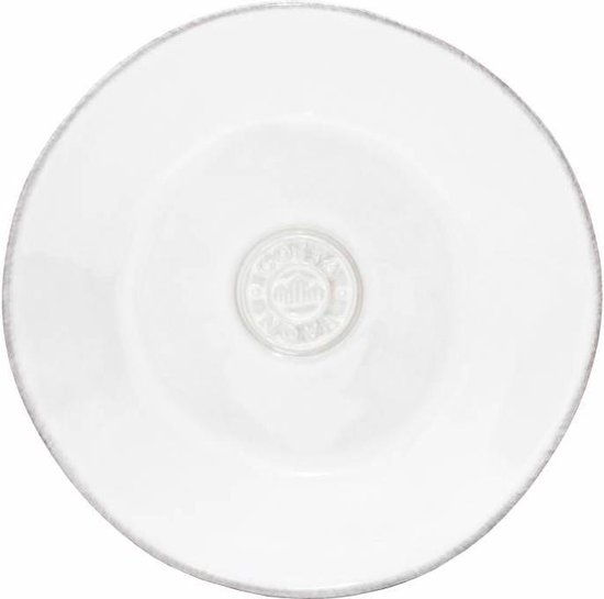 Costa Nova - servies - brood bord  Nova wit - aardewerk - 16,3 cm rond