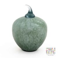 Design Beeld Basil - Fidrio APPLE - glas, mondgeblazen - diameter 16 cm hoogte 20 cm