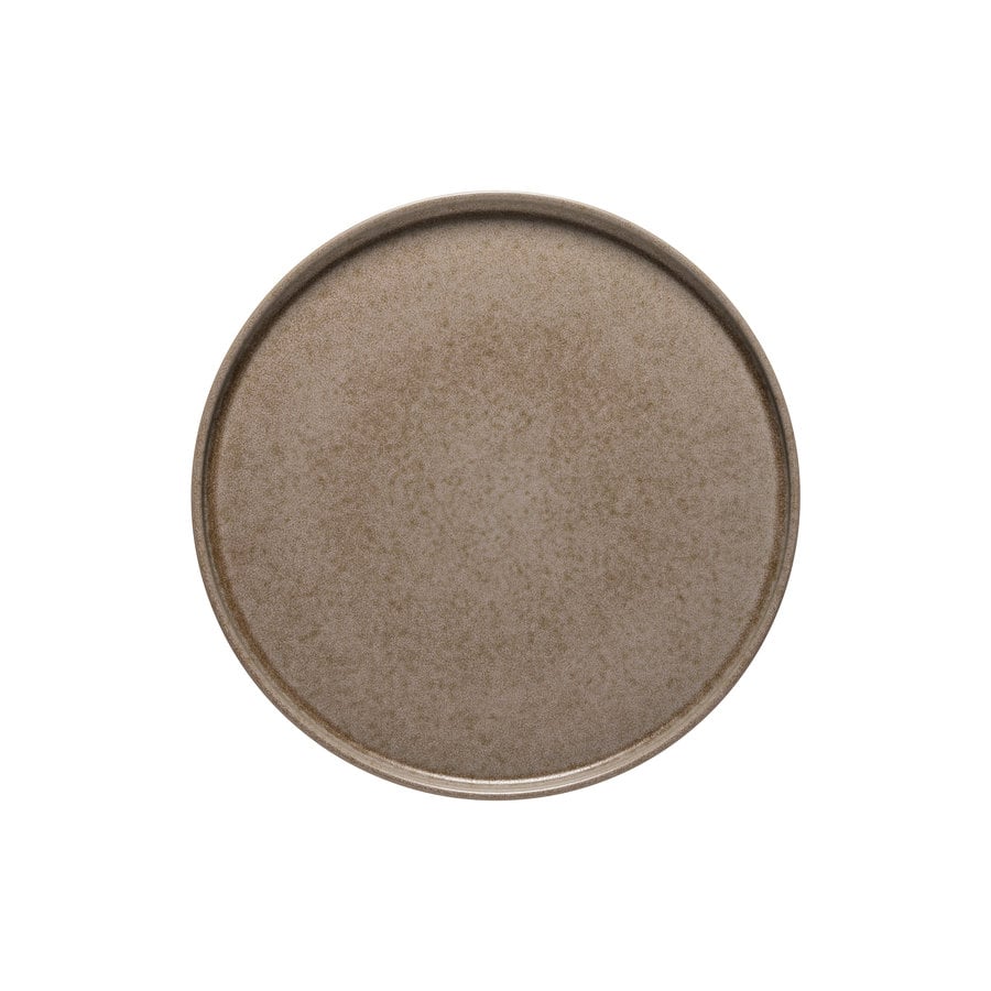 Costa Nova - Redonda - dinerbord taupe - set van 6 - 27 cm rond