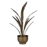 Kunstplant 63 cm Goudkleurig Ijzer Decoratie plant