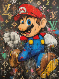 glasschilderij Mario Bross LV